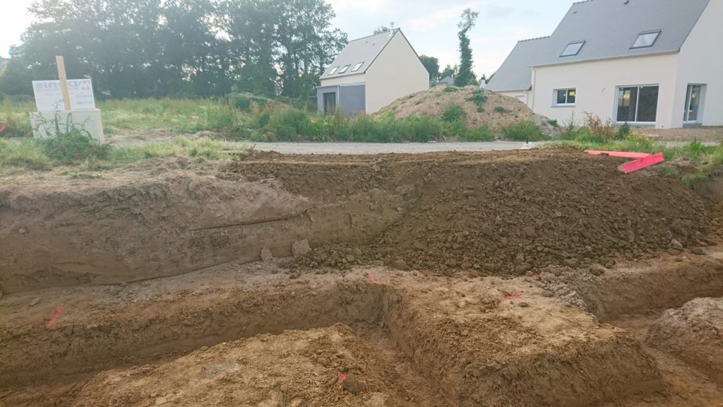 Accès maison vue du vide sanitaire